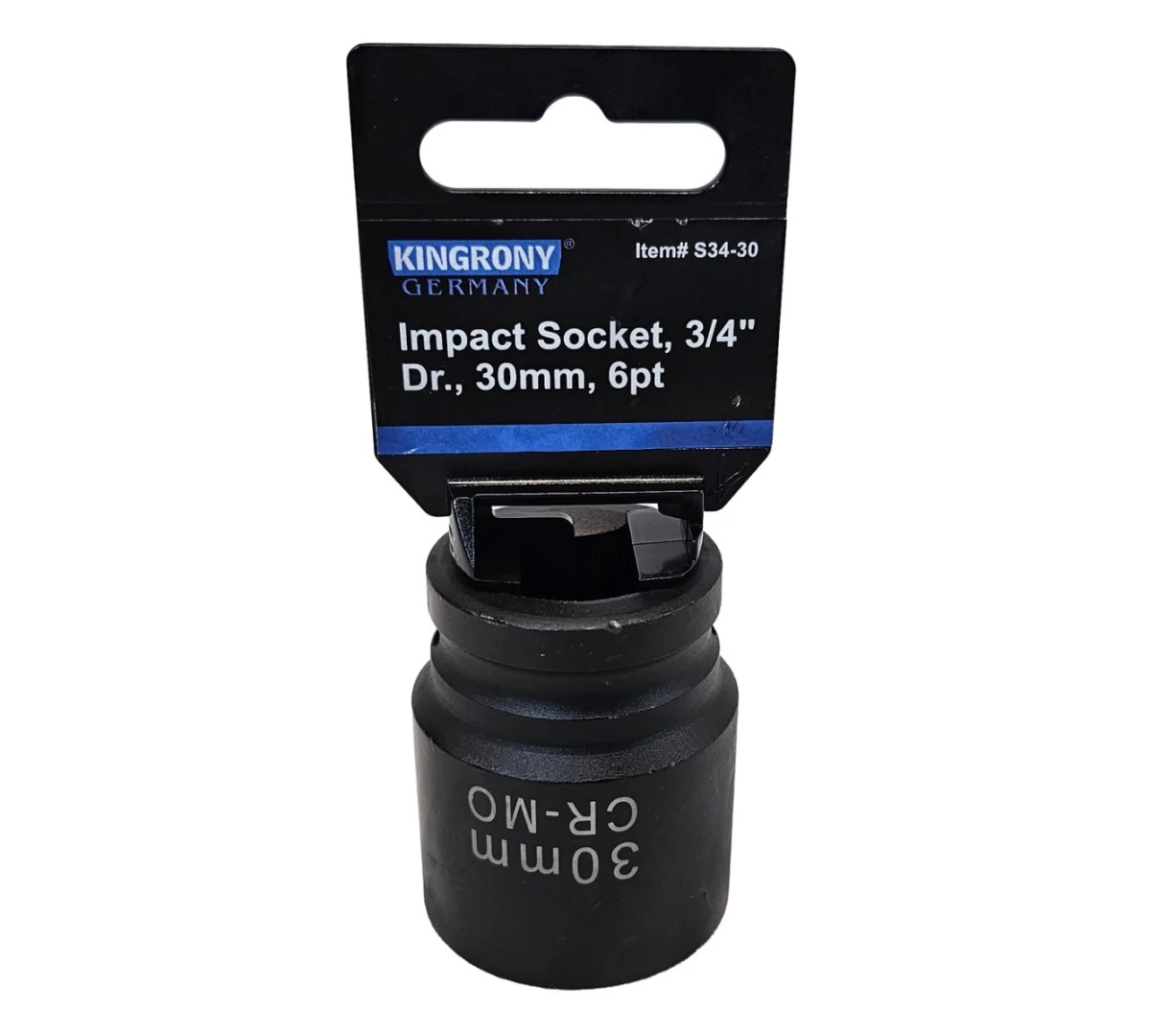 Galvutė smūginė šešiakampė | 20 mm (3/4) | 30 mm (S34-30)