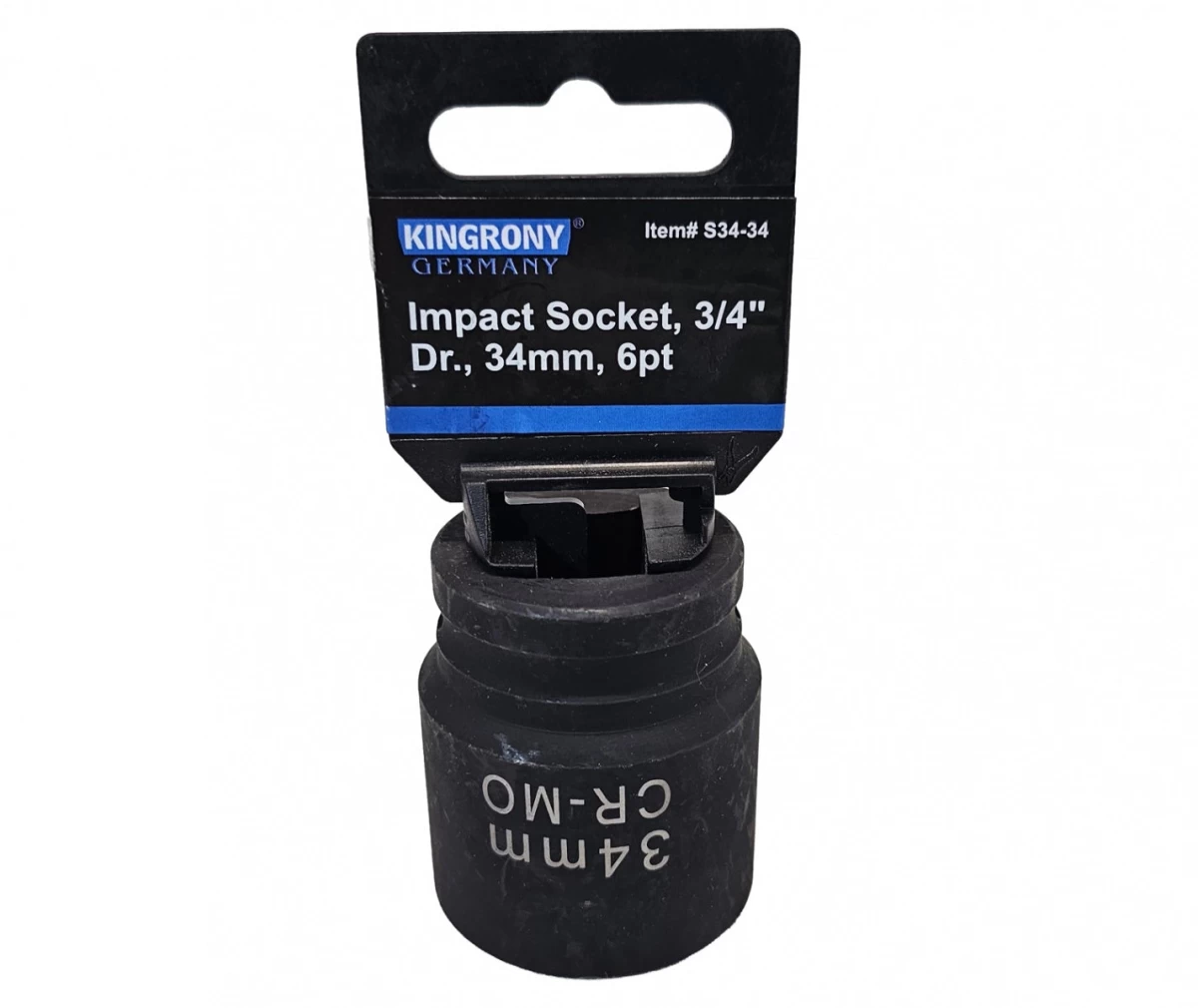 Galvutė smūginė šešiakampė | 20 mm (3/4) | 34 mm (S34-34)