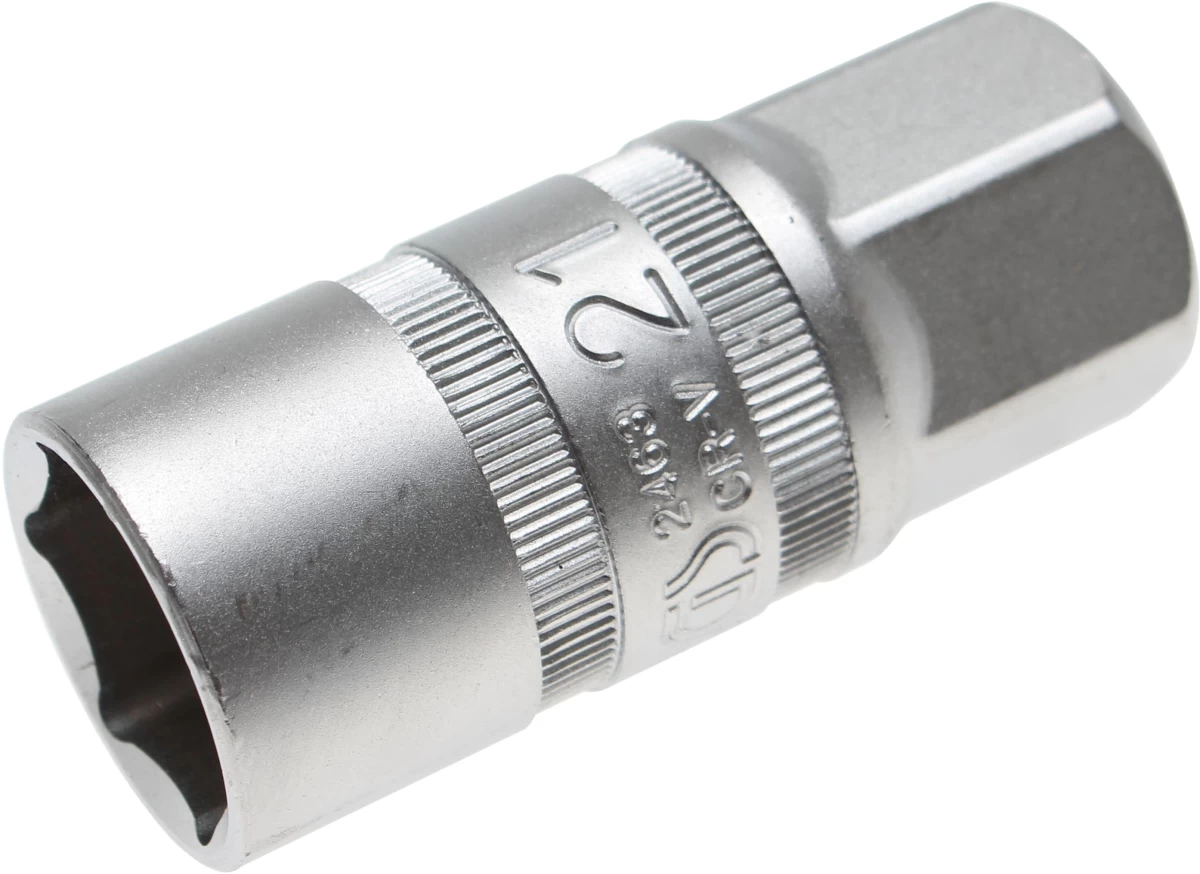 Galvutė žvakėms | su magnetu, šešiakampiė | 12,5 mm (1/2) | 21 mm (2463)
