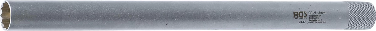 Galvutė žvakėms su magnetu | ypač ilga | 10 mm (3/8) | 14 mm (2447)
