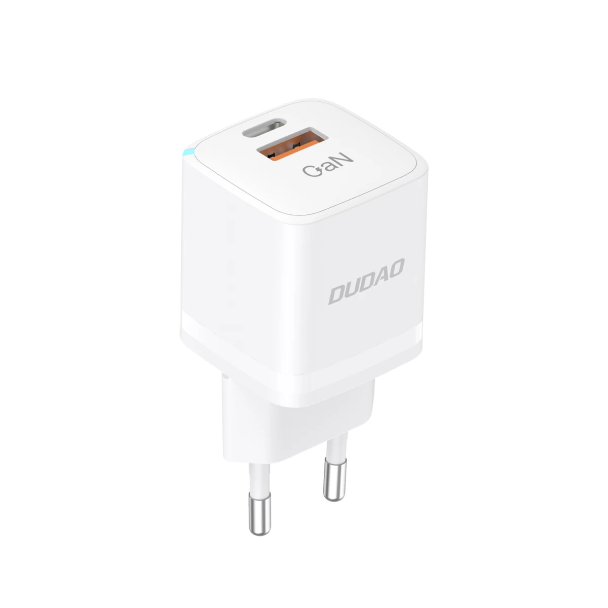Gan 33w Pps Usb-c Usb-a Tinklo įkroviklis, Baltos Spalvos
