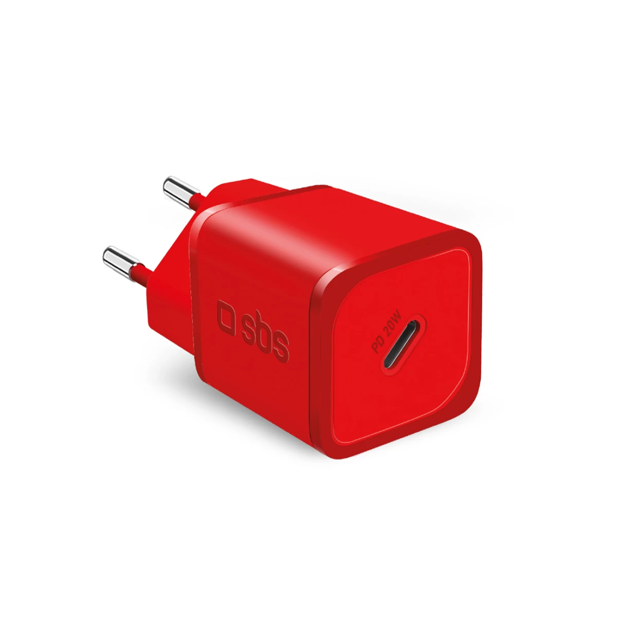 Gan Tinklo įkroviklis Su 20w Power Delivery - Raudonas