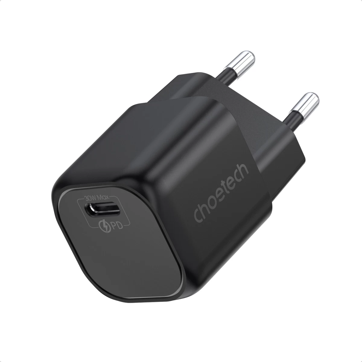 Gan Usb C Tipo Pd Tinklo įkroviklis 30 W, Juodas