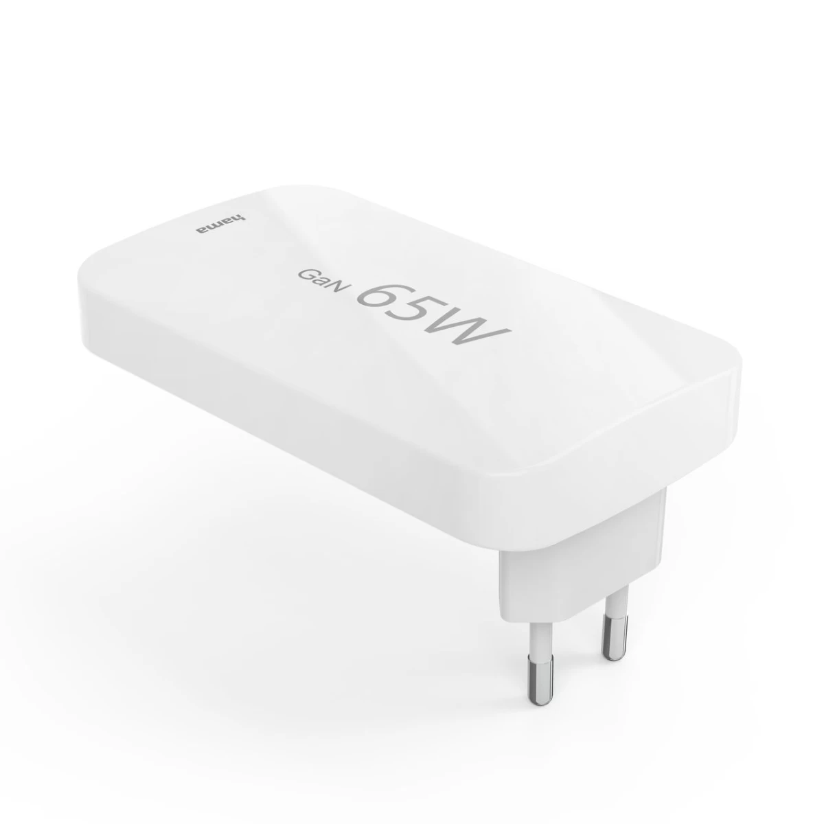Gan Usb-c Usb-a 65 W Sulankstomasis Tinklo įkroviklis - Baltas