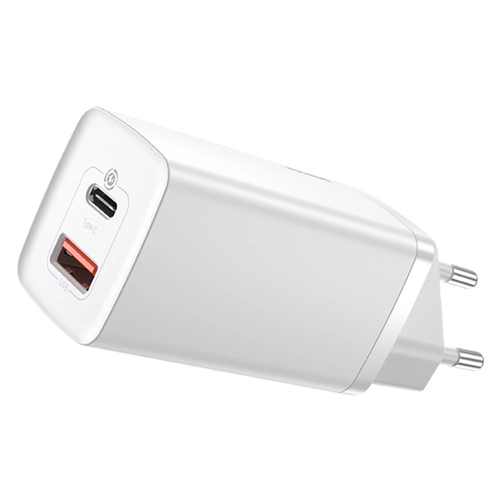 Gan2 Pro Usb Greitasis įkroviklis Usb-c Qc Pd 65w, Baltas
