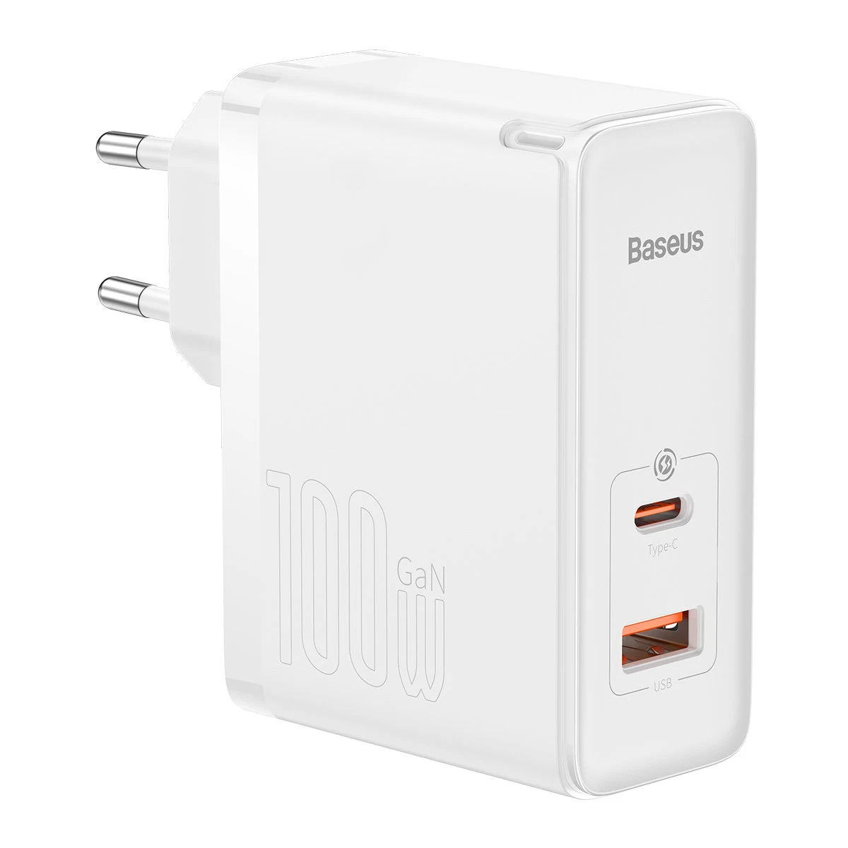 Gan5 Pro Usb-c Usb Greitasis Universalusis įkroviklis 100w Pd Qc Afc Baltas
