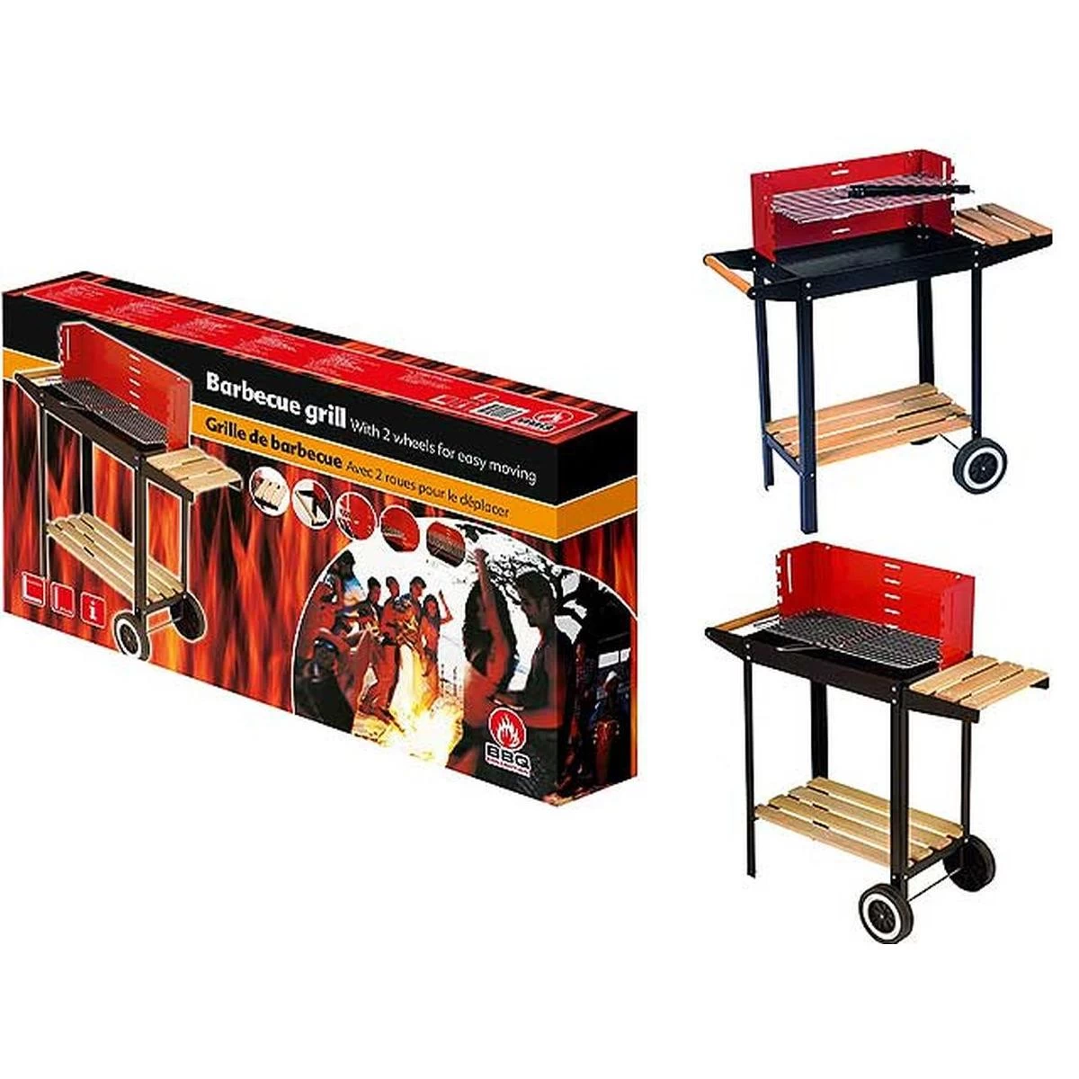 Garden Grill Trolley 85 X 42 X 83cm