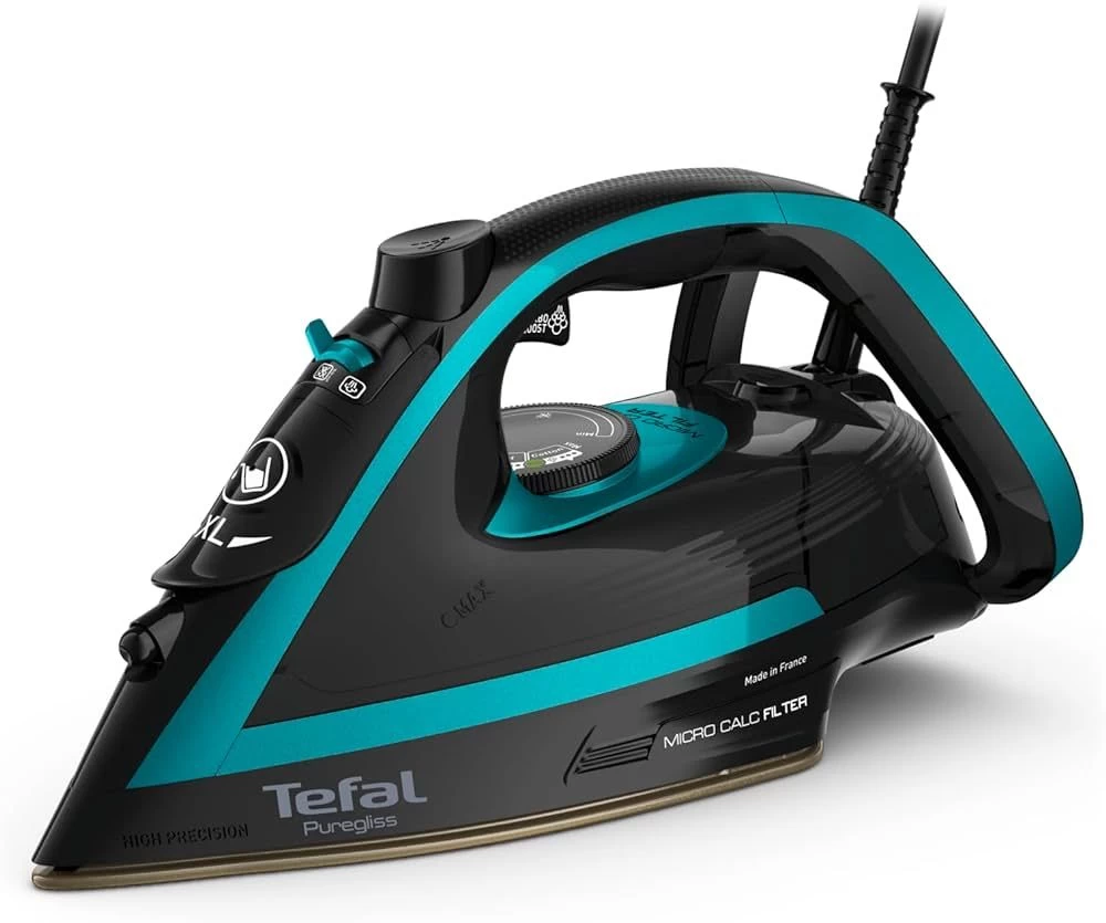 Garinis lygintuvas TEFAL Puregliss, Mėlynas/Juodas, FV8066E0