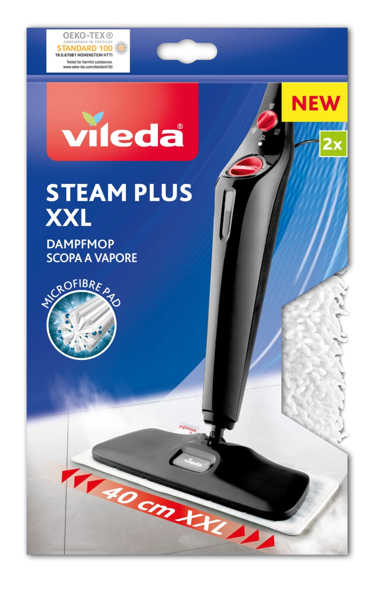 Garo šluotos filtras Vileda Steam Plus XXL, 2 vnt.
