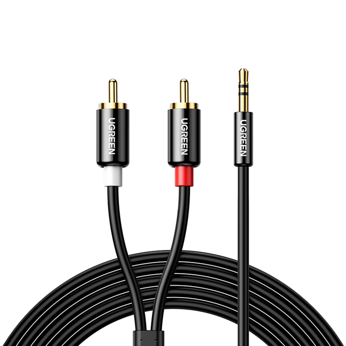 Garso Kabelis 3,5 Mm Mini Lizdas - 2rca 1,5 M Juodas