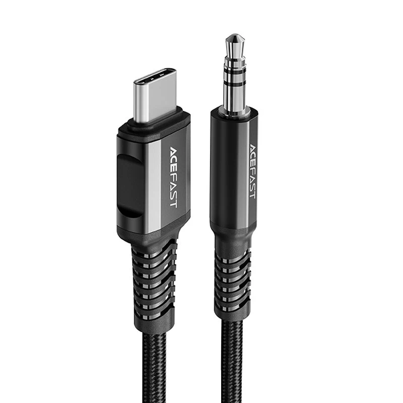 Garso Kabelis Aux Usb-c - 3,5 Mm Mini Lizdas 1,2 M Juodas