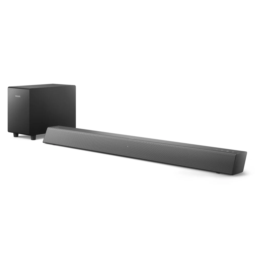 Garso kolonėlė su belaidžiu žemų dažnių garsiakalbiu Philips Soundbar TAB5308 (Ekspozicinė prekė) Garso kolonėlė su belaidžiu žemų dažnių garsiakalbiu Philips Soundbar TAB5308 (Ekspozicinė prekė)