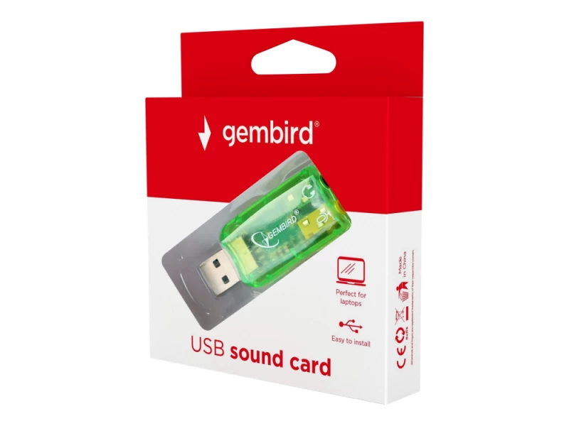 Garso Plokštė Gembird Virtus Sc-usb-01