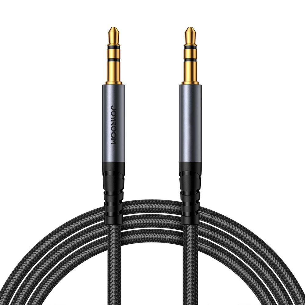 Garso Stereo Aux 3,5 Mm Mini Lizdo Kabelis 1,2 M Juodas