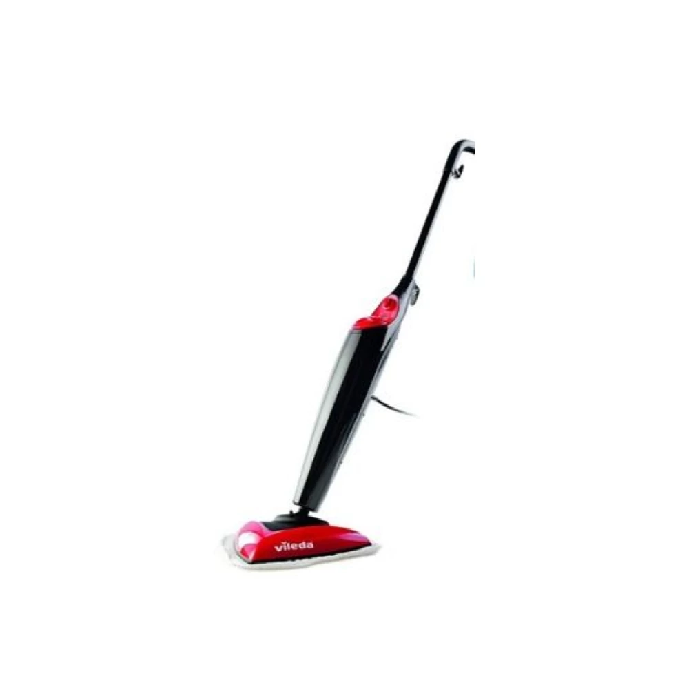 Garų valytuvas Vileda Steam SC-1086, juoda/raudona (Ekspozicinė prekė)
