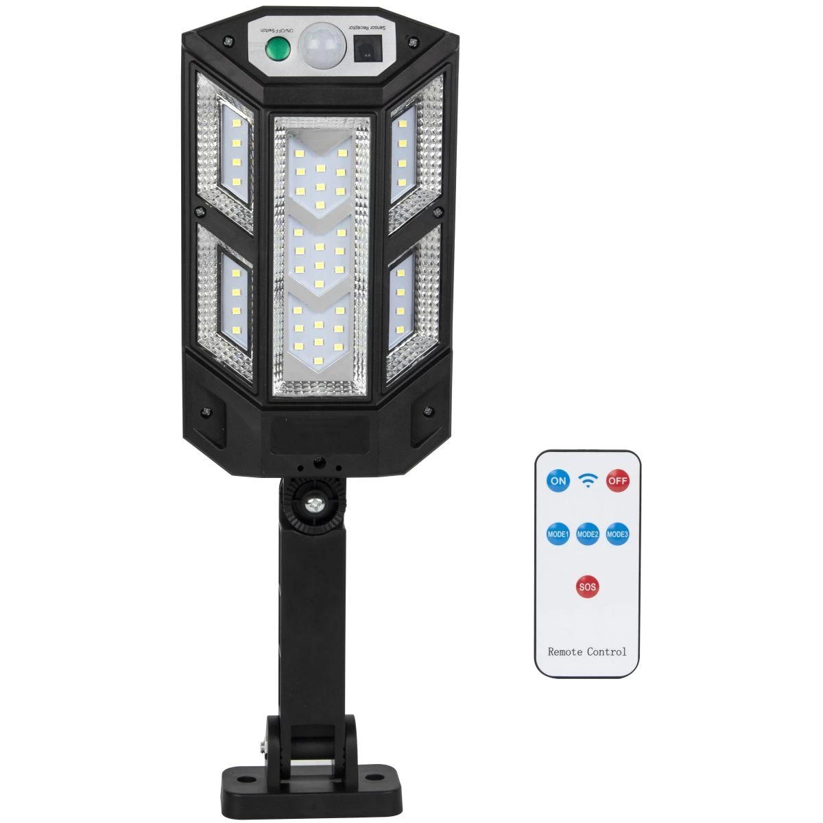 Gatvės žibintas Saulės žibintas 43led + Nuotolinio Valdymo Judesio Ir Sutemų Jutiklis Gatvės žibintas Saulės žibintas 43led + Nuotolinio Valdymo Judesio Ir Sutemų Jutiklis