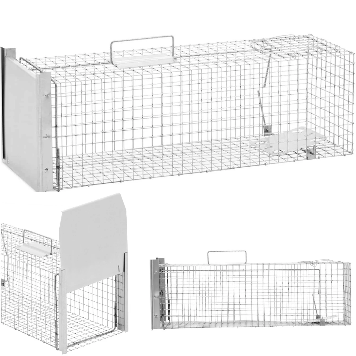 Gaudyklė Kiaunėms, žiurkėms Ir Kitiems Gyvūnams 82 X 26 X 26 Cm Akių Dydis 25 X 25 Mm Gaudyklė Kiaunėms, žiurkėms Ir Kitiems Gyvūnams 82 X 26 X 26 Cm Akių Dydis 25 X 25 Mm