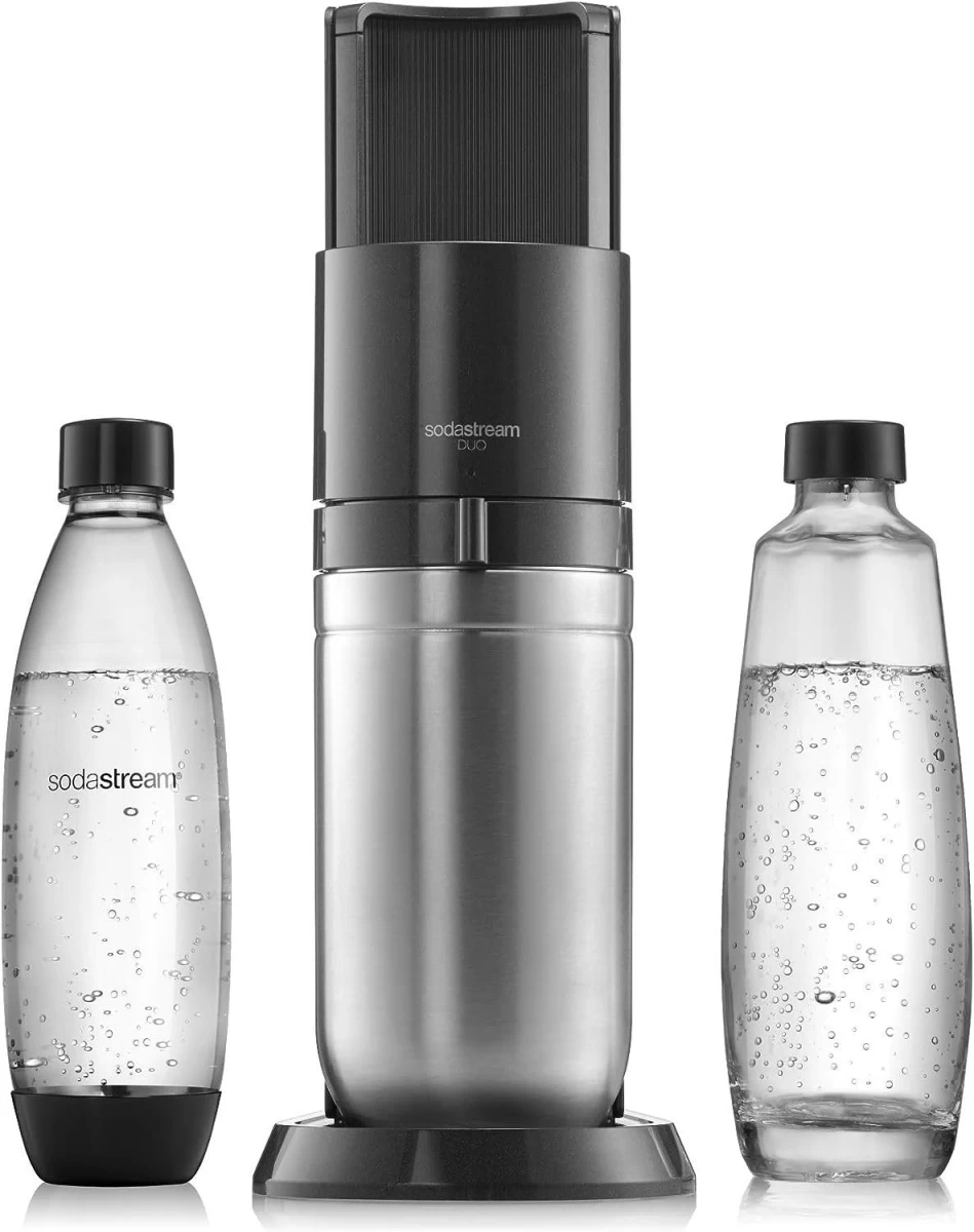 Gazuotų gėrimų gaminimo aparatas SodaStream Duo Black