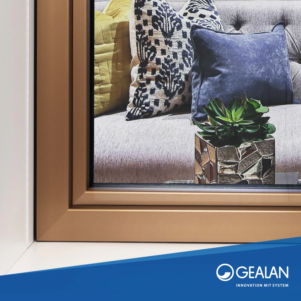 Spalvoti GEALAN-acrylcolor® langų rėmai – estetikos ir patvarumo derinys Spalvoti GEALAN-acrylcolor® langų rėmai – estetikos ir patvarumo derinys