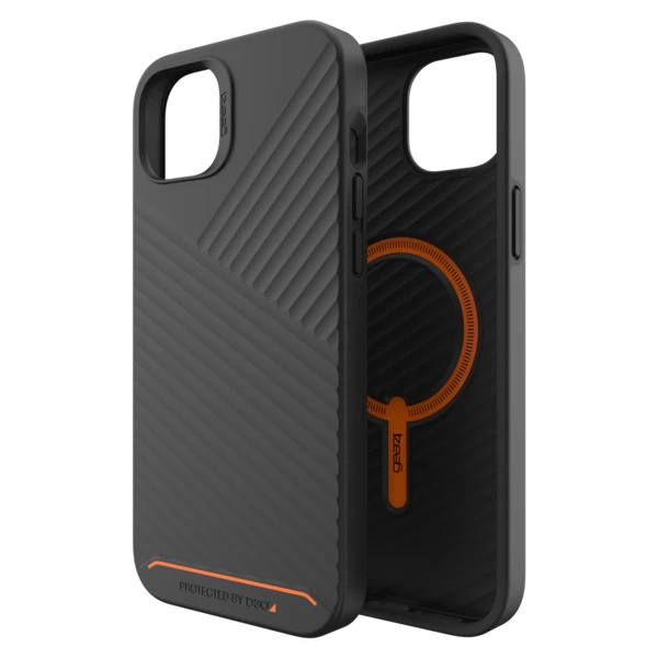 gear4 Denali Snap - Apsauginis Dėklas iphone 14 Plus, Suderinamas Su magsafe (juodas)