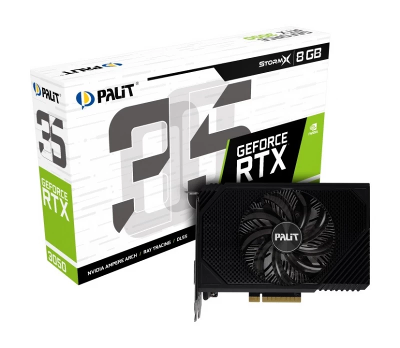 Geforce Rtx 3050 Stormx 8 Gb Gddr6 Vaizdo Plokštė