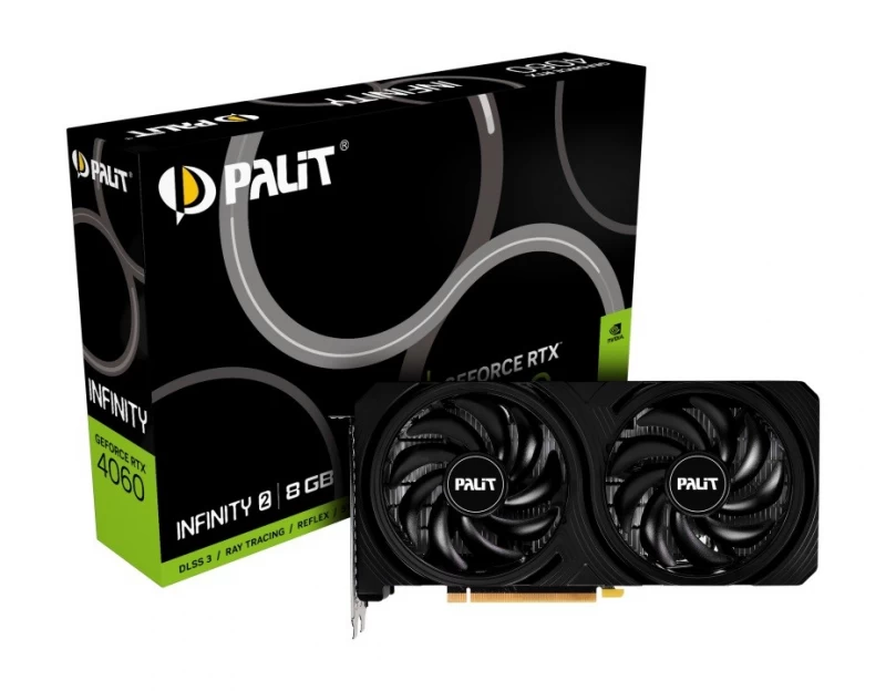 Geforce Rtx 4060 Infinity 2 8gb Gddr6 Vaizdo Plokštė