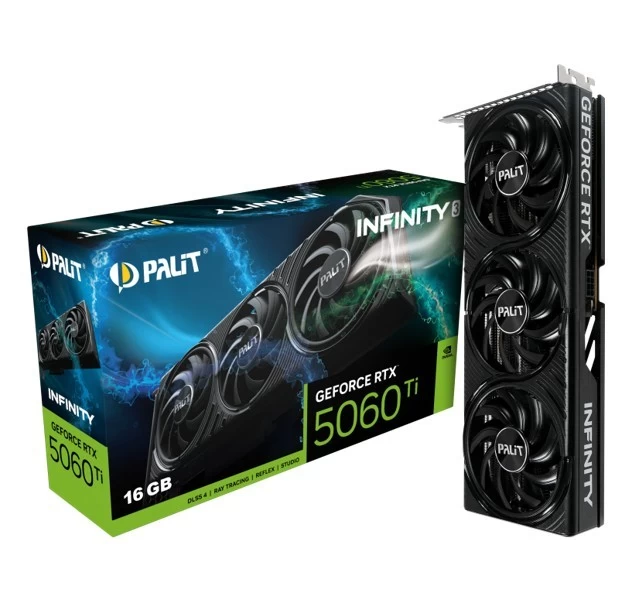 Geforce Rtx 5060 Ti Infinity 3 16gb Gddr7 Vaizdo Plokštė