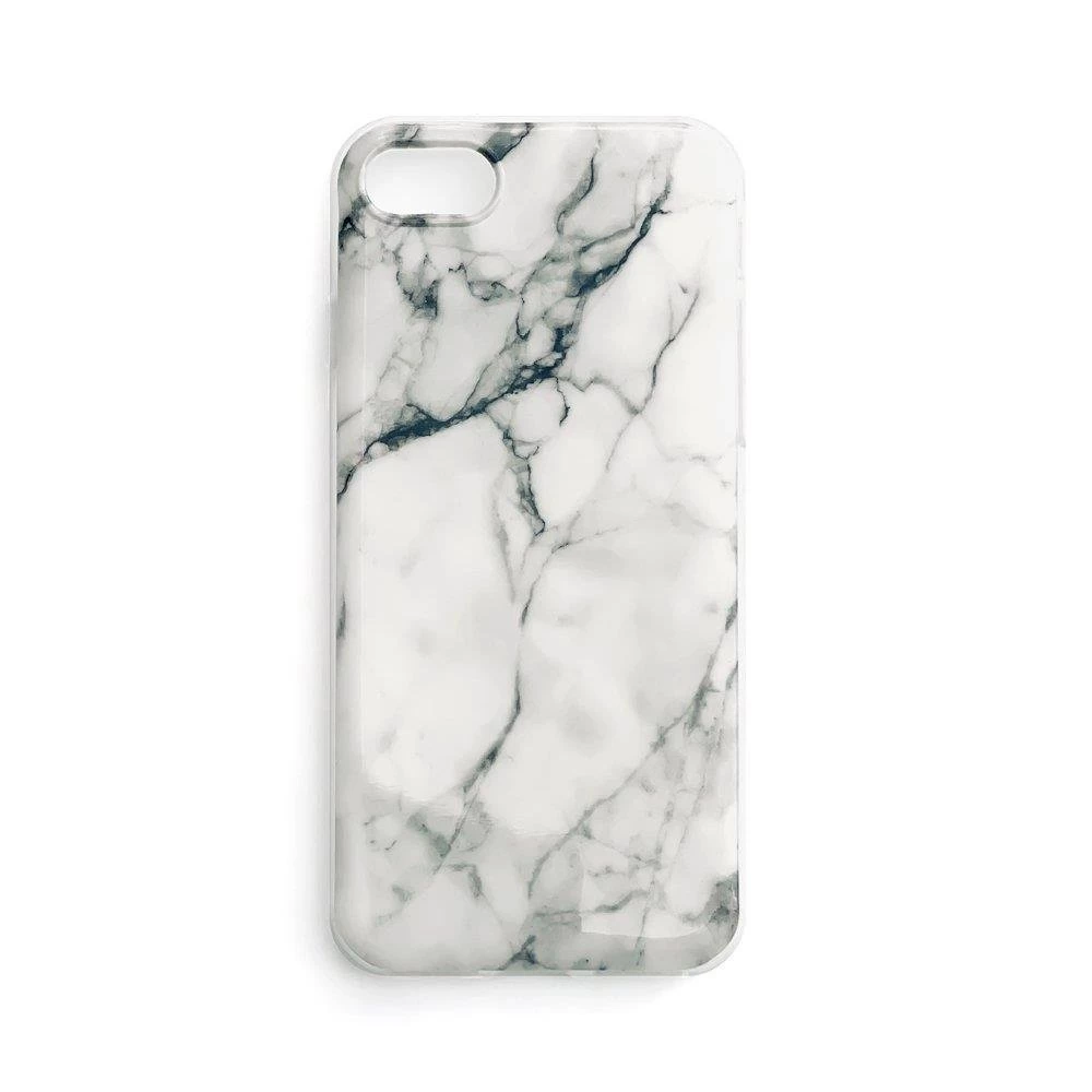 Gelinis Dėklas Marmurinis Samsung Galaxy M51 Marble White