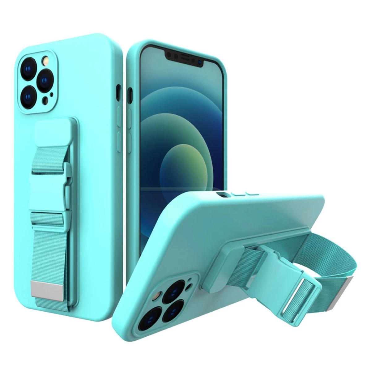 Gelinis Dėklas Su Virvele Ir Dirželiu Grandinėlės Dirželiu Iphone 11 Pro šviesiai Mėlynos Spalvos Krepšys Gelinis Dėklas Su Virvele Ir Dirželiu Grandinėlės Dirželiu Iphone 11 Pro šviesiai Mėlynos Spalvos Krepšys