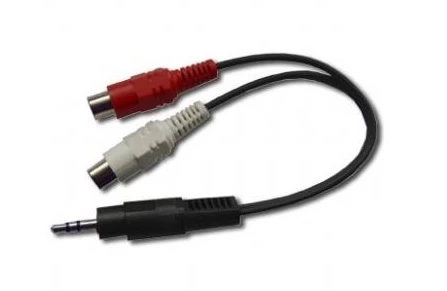 Gembird Cca-406 0,2 M /s1x Minijack 3,5 Mm (kištukas) 2x Rca (kištukas)