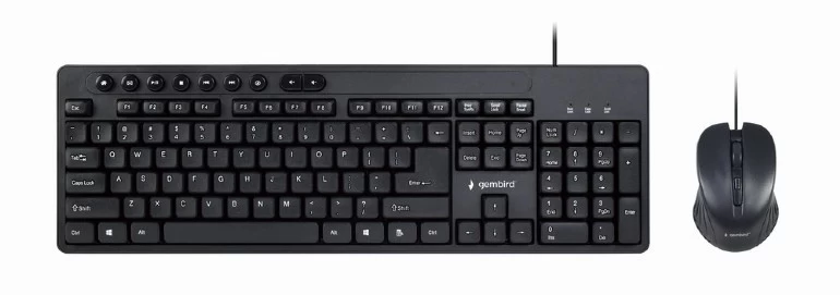 Gembird Kbs-um-04 Klaviatūros Ir Pelės Rinkinys