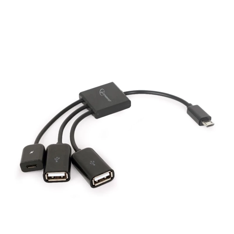 Gembird Micro Usb Otg Atminties Kortelių Skaitytuvas Uhb-otg-02
