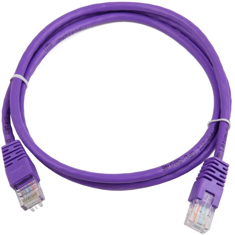 Gembird Patchcord Cat.5e 1 M Violetinė 1 Patchcord