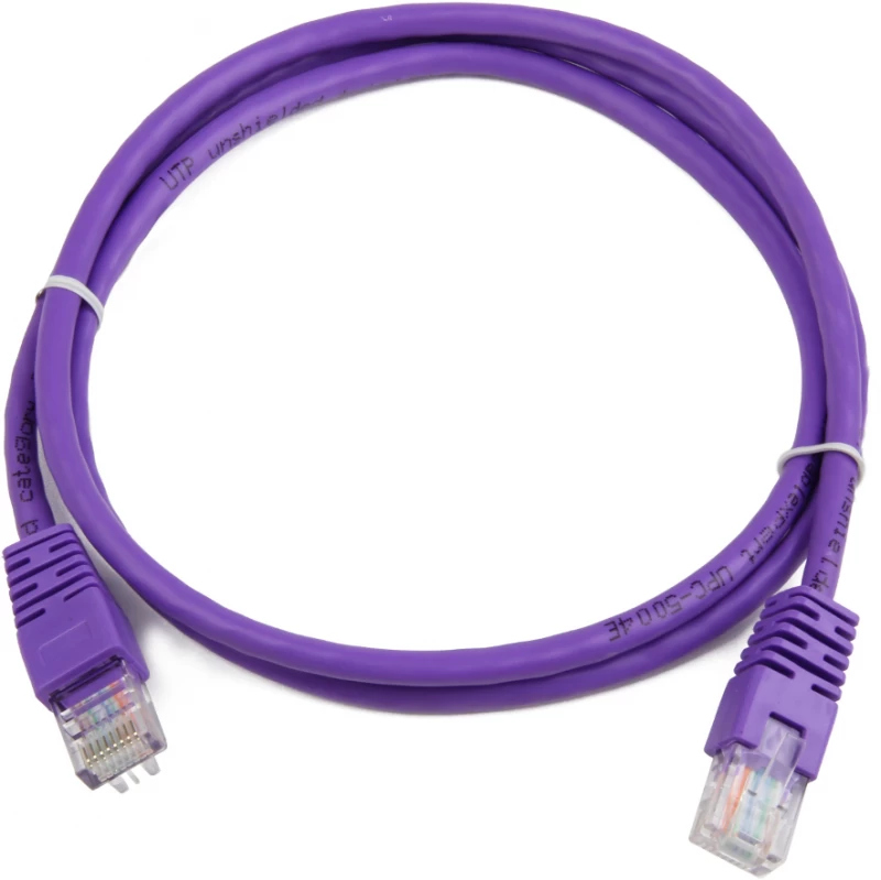 Gembird Patchcord Cat.5e 2m. Violetinis 2 Patchcord
