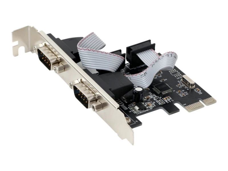 Gembird Pci Express Valdiklis -&amp;gt; 2x Com 9 Pin (žemo Profilio)