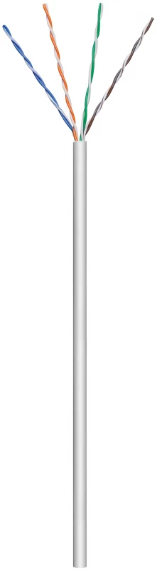 Gembird S/ftp Cat 6a 305 M Montavimo Pilka