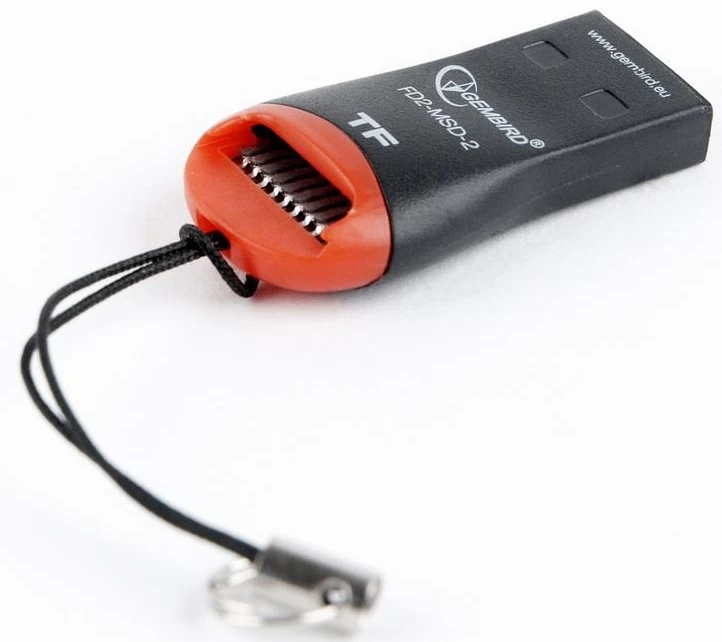 Gembird Usb 2.0 Atminties Kortelių Skaitytuvas Fd2-msd-3