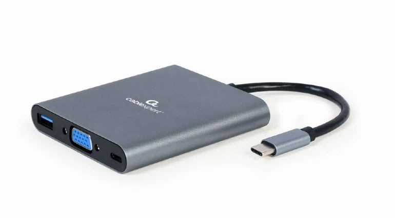 Gembird Usb šakotuvas A-cm-combo6-01