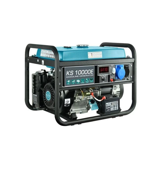 Generatorius benzininis 8000W, KS 10000E, KÖNNER &amp; SÖHNEN