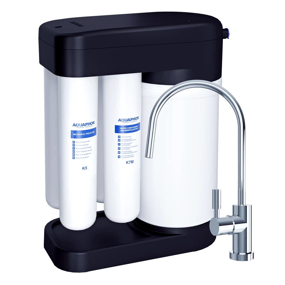 Geriamojo vandens aparatas Aquaphor DWM-102S Black Edition 212559