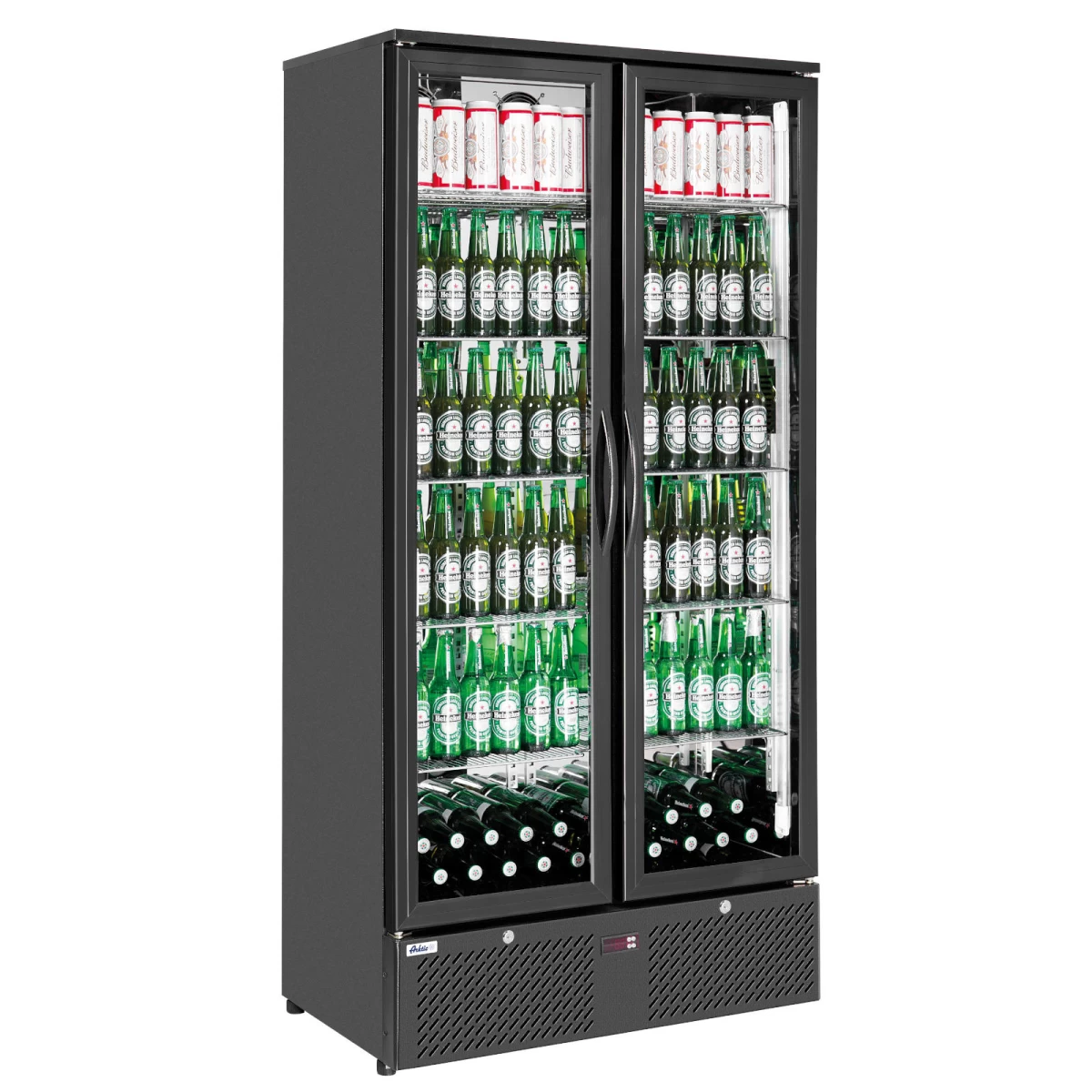 Gėrimų Baro šaldytuvas 2 Durų 90 Cm Pločio 458l