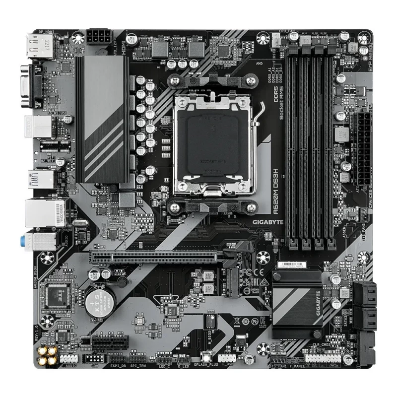 Gigabyte A620m Ds3h (am5 / Micro Atx) Pagrindinė Plokštė