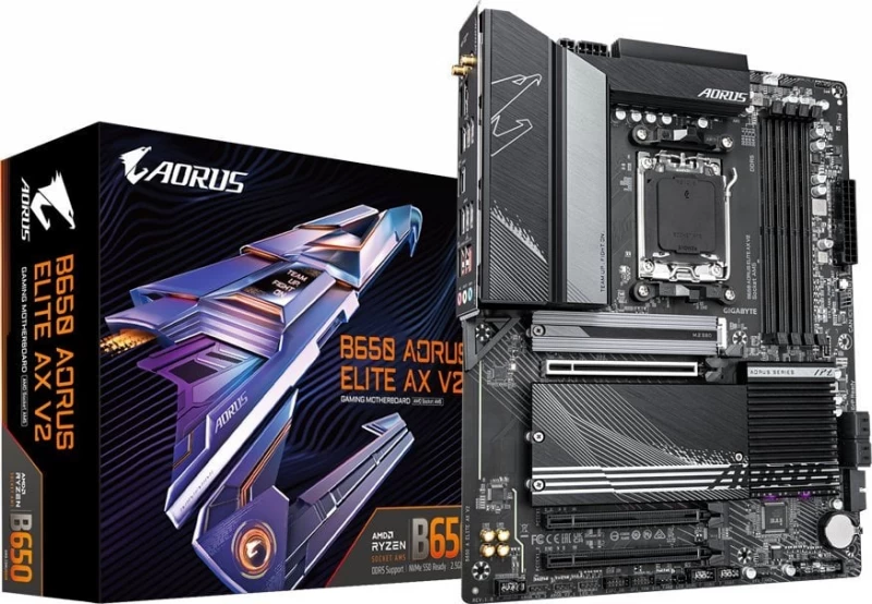 Gigabyte B650 Aorus Elite Ax V2 Pagrindinė Plokštė (socket Am5 /atx)
