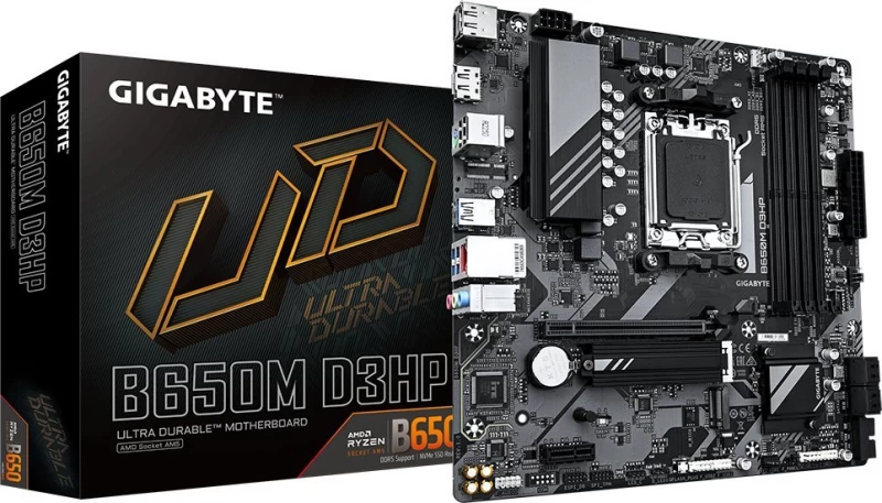 Gigabyte B650m D3hp Pagrindinė Plokštė (socket Am5 / Micro Atx)