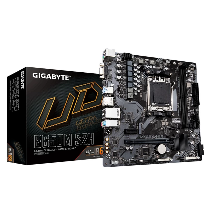 Gigabyte B650m S2h Pagrindinė Plokštė (socket Am5 / Micro Atx)