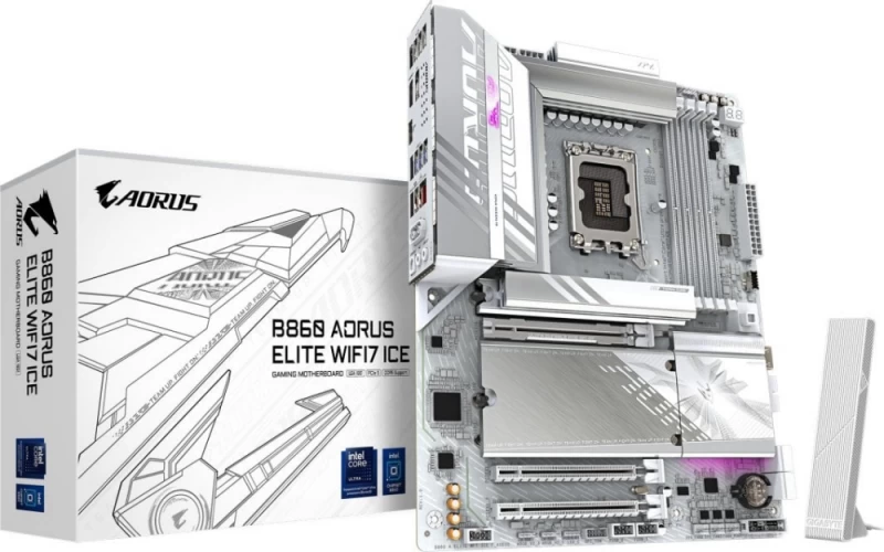 Gigabyte B860 A Elite Wf7 Ice Pagrindinė Plokštė (lga1851 /atx)