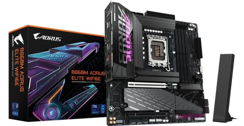 Gigabyte B860m A Elite Wifi6e Pagrindinė Plokštė (lga1851 /matx)