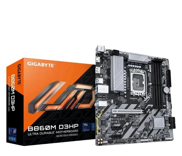 Gigabyte B860m D3hp Pagrindinė Plokštė (socket 1851 / Micro Atx)
