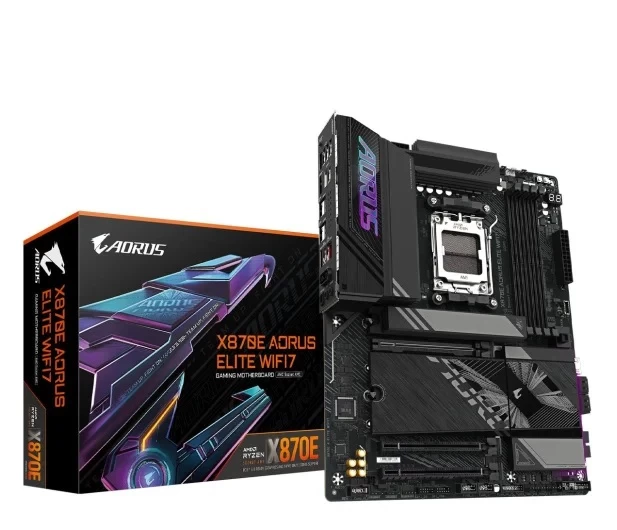 Gigabyte X870e Aorus Elite Wifi7 Pagrindinė Plokštė (socket Am5 /atx)
