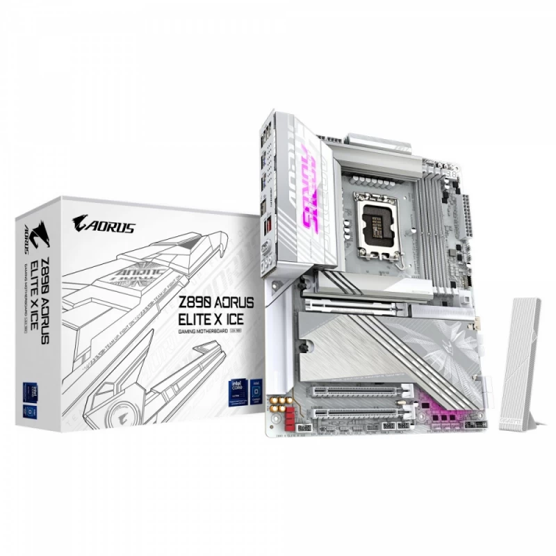 Gigabyte Z890 A Elite X Ice Pagrindinė Plokštė (lga1851 /atx)